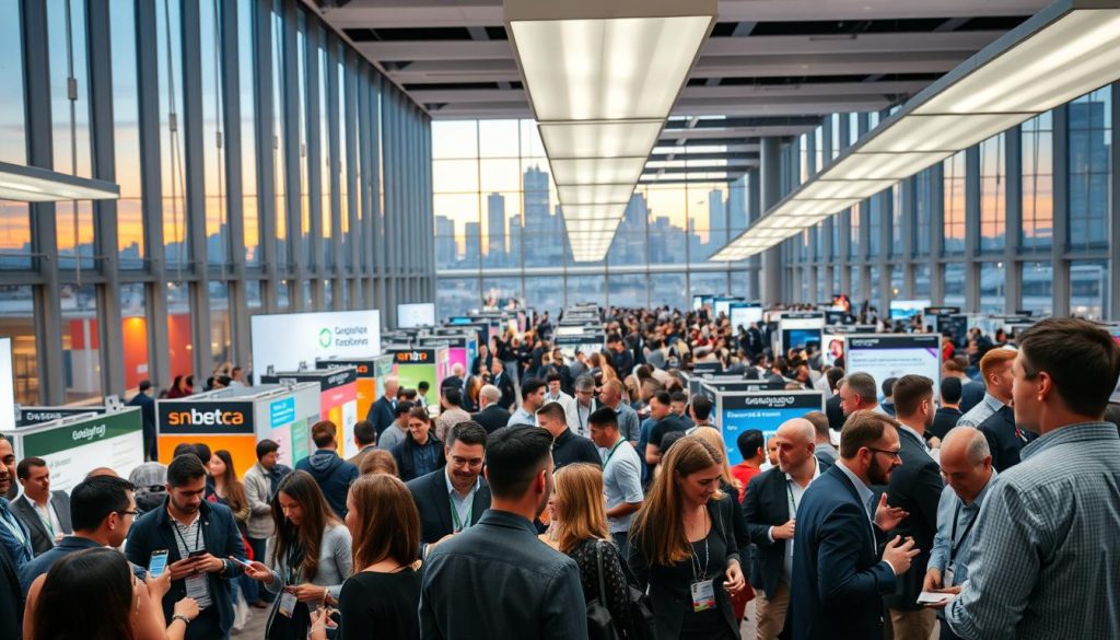 tech conference networking